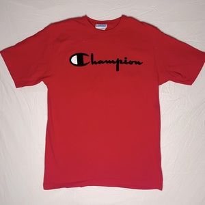 Red Champion Tshirt